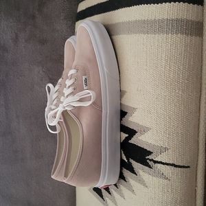 Pink scotchgard  vans